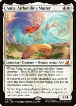 Aang, Airbending Master (foil) - Avatar: The Last Airbender Eternal