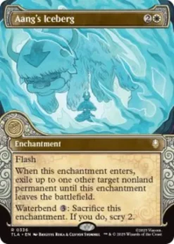 Aang's Iceberg (foil) (showcase) - Avatar: The Last Airbender Varianten