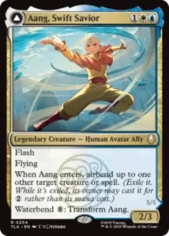 Aang, Swift Savior (#204) (foil) - Avatar: The Last Airbender