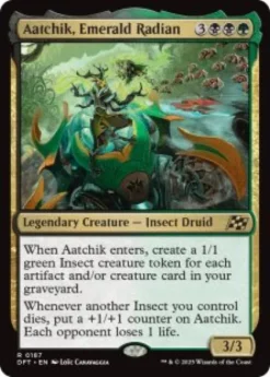 Aatchik, Emerald Radian (foil) - Aetherdrift