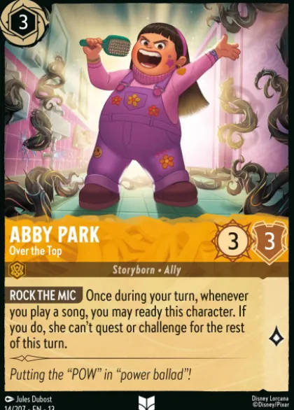 Abby Park, Over the Top - Attack of the Vine