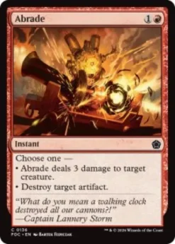 Abrade - Foundations Commander Decks