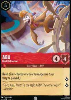 Abu, Bold Helmsman (foil) - Azurite Sea