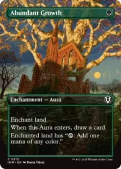 Abundant Growth (borderless) - Innistrad Remastered Varianten