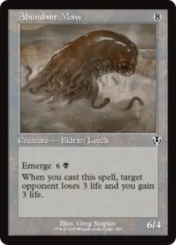 Abundant Maw (foil) (showcase) - Innistrad Remastered Varianten