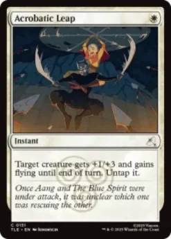 Acrobatic Leap (foil) - Avatar: The Last Airbender Eternal