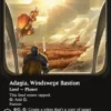 Adagia, Windswept Bastion (#277) (borderless) - Edge of Eternities Varianten