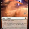 Adagia, Windswept Bastion (foil) - Edge of Eternities Planeswalker Stamped