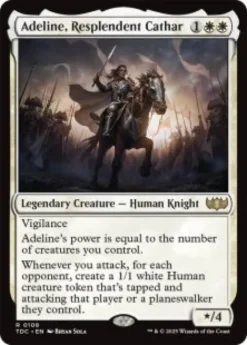 Adeline, Resplendent Cathar - Tarkir: Dragonstorm Commander