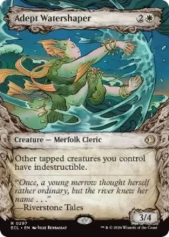 Adept Watershaper (foil) (showcase) - Lorwyn Eclipsed Varianten