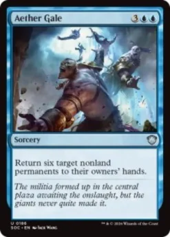 Aether Gale - Secrets of Strixhaven Commander