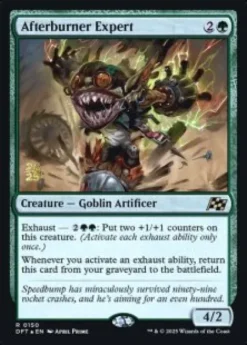 Afterburner Expert (foil) - Aetherdrift Prerelease Promo's