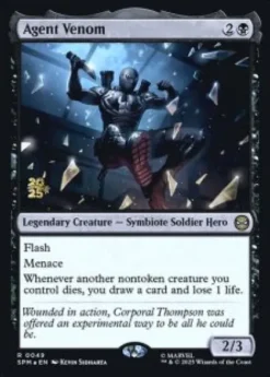 Agent Venom (foil) - Marvel's Spider-Man Prerelease Promo's