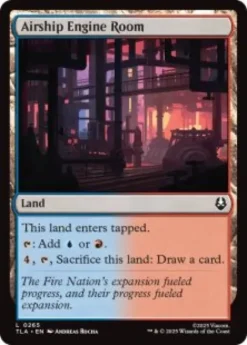 Airship Engine Room (foil) - Avatar: The Last Airbender
