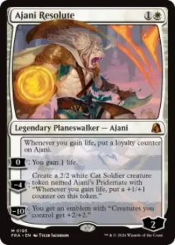 Ajani Resolute (foil) - Reality Fracture