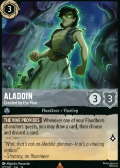 Aladdin, Created by the Vine (foil) - Attack of the Vine