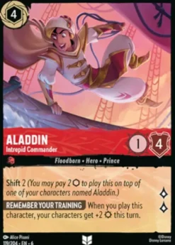 Aladdin, Intrepid Commander (foil) - Azurite Sea