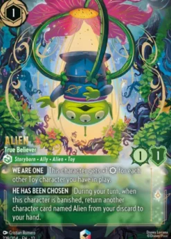 Alien, True Believer (foil) (borderless) - Wilds Unknown