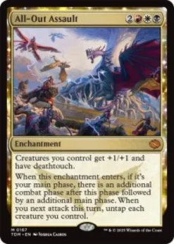 All-Out Assault (foil) - Tarkir: Dragonstorm