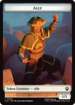 Ally token (#6) (foil) (1/1) - Avatar: The Last Airbender