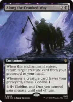 Along the Crooked Way (foil) (extended art) - The Hobbit Varianten