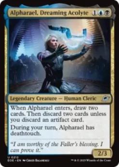 Alpharael, Dreaming Acolyte (foil) - Edge of Eternities