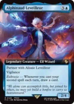 Alphinaud Leveilleur (foil) (extended art) - Final Fantasy Commander Varianten