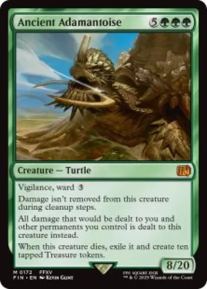 Ancient Adamantoise (foil) - Final Fantasy