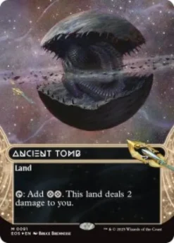Ancient Tomb (#91) (galaxy foil) (borderless) - Edge of Eternities Stellar Sights