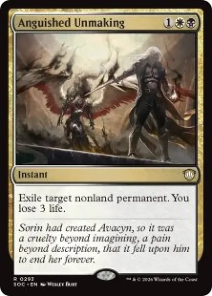 Anguished Unmaking - Secrets of Strixhaven Commander