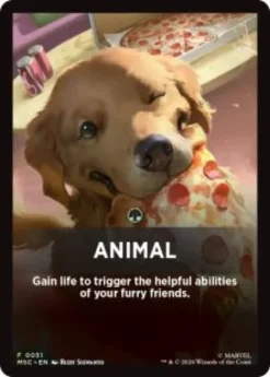 Animal front card - Marvel Super Heroes Commander