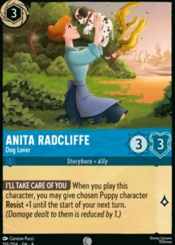 Anita Radcliffe, Dog Lover - Reign of Jafar
