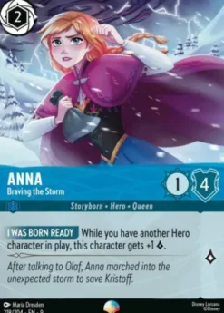 Anna, Braving the Storm (foil) (borderless) - Fabled