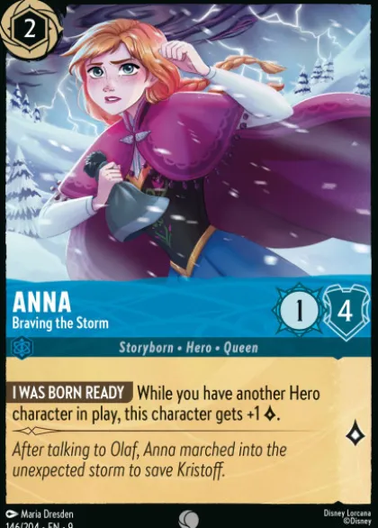 Anna, Braving the Storm (foil) - Fabled