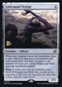 Anticausal Vestige (foil) - Edge of Eternities prerelease Promo's