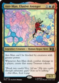 Ant-Man, Elusive Avenger (surge foil) - Marvel Super Heroes Commander