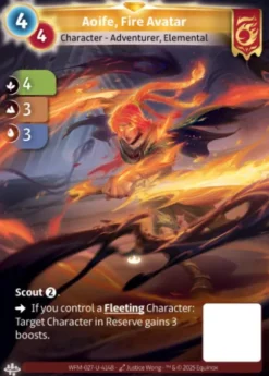 Aoife, Fire Avatar (U-4148) - Altered Unique whispers