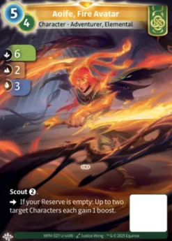 Aoife, Fire Avatar (U-4498) - Altered Unique whispers