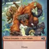 Ape Villain token (#10) (3/3) - Marvel Super Heroes Commander
