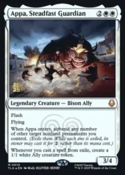 Appa, Steadfast Guardian (foil) - Avatar: The Last Airbender Prerelease Promo's