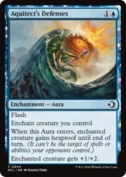 Aquitect's Defenses (foil) - Lorwyn Eclipsed