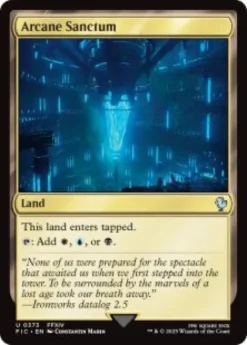 Arcane Sanctum (surge foil) - Final Fantasy Commander