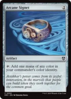 Arcane Signet (#52) - Aetherdrift Commander