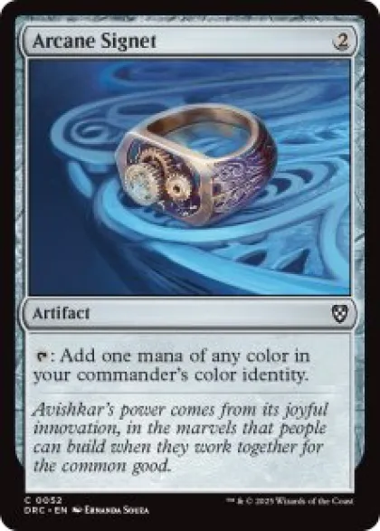 Arcane Signet (#52) - Aetherdrift Commander