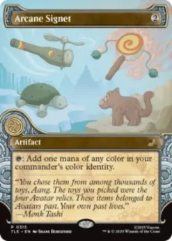 Arcane Signet (showcase) - Avatar: The Last Airbender Eternal Varianten