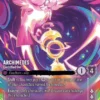 Archimedes, Electrified Owl (foil) (borderless) - Shimmering Skies