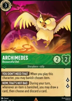Archimedes, Resourceful Owl (foil) - Reign of Jafar