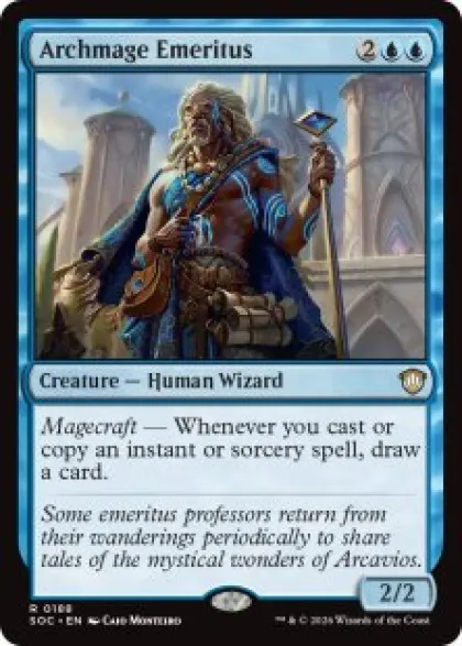 Archmage Emeritus - Secrets of Strixhaven Commander