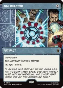 Arc Reactor (borderless) - Marvel Super Heroes Varianten