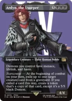 Ardyn, the Usurper (#379) (foil) (borderless) - Final Fantasy Varianten